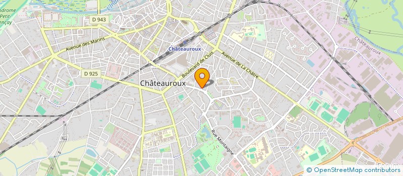 localisation de l'entreprise NEW INDEPEN'DANCE COUNTRY à CHATEAUROUX