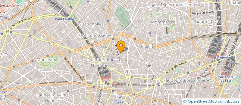 localisation de l'entreprise NEW INNOVATION ONE ADESIUM  PARIS