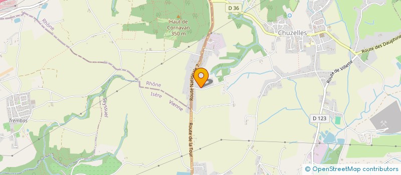 localisation de l'entreprise NEW INVEST  CHUZELLES