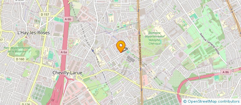 localisation de l'entreprise NEW JACK BOSS  CHEVILLY-LARUE