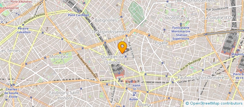 localisation de l'entreprise NEW JADE  PARIS