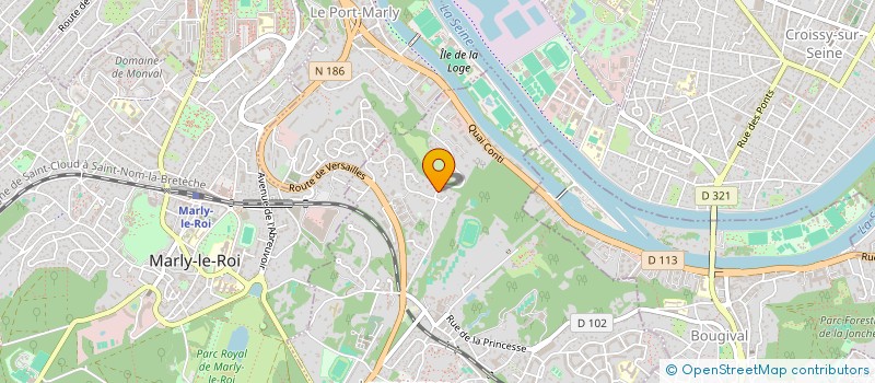 localisation de l'entreprise NEW KOJACK  LOUVECIENNES