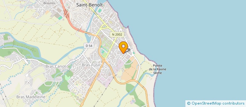 localisation de l'entreprise NEW LAD à SAINT-BENOIT