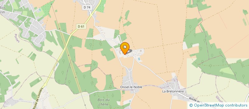 localisation de l'entreprise NEW LANGUAGE TRAINING BERTHIER  FERRIERES-HAUT-CLOCHER