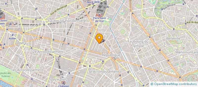 localisation de l'entreprise NEW LENS LAB  PARIS