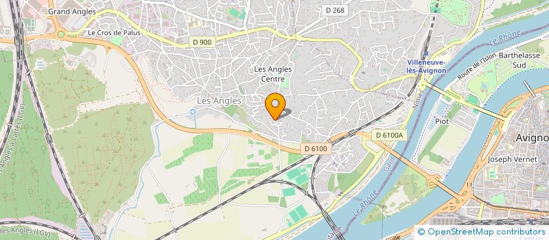 localisation de l'entreprise NEW LIFE  LES ANGLES