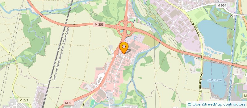 localisation de l'entreprise NEW LIFE  FEGERSHEIM