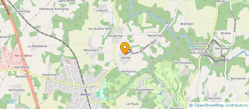 localisation de l'entreprise NEW LIFE  MONTCLUS