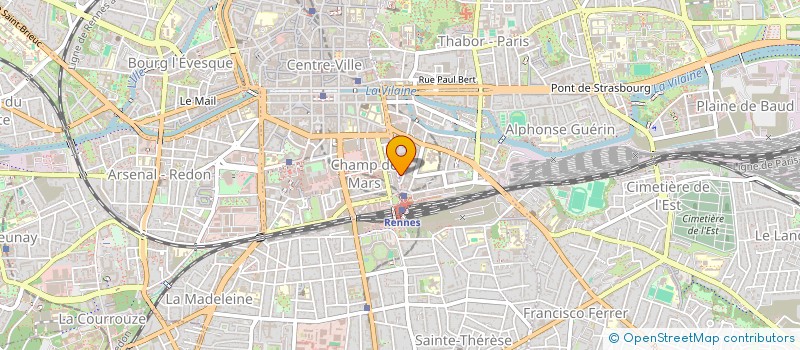 localisation de l'entreprise NEW LIFE  RENNES