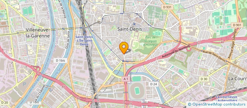 localisation de l'entreprise NEW LIN'S à SAINT-DENIS