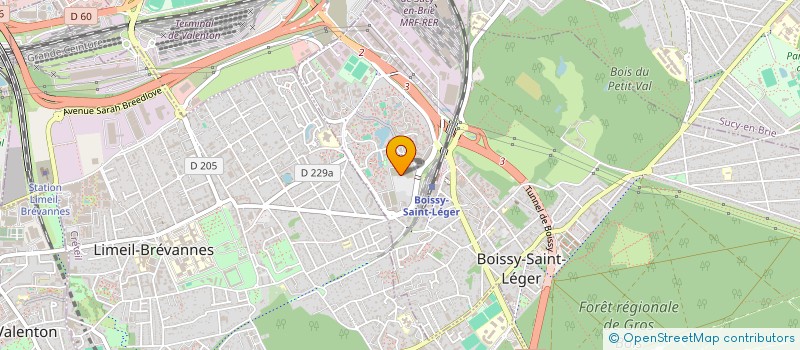 localisation de l'entreprise NEW LINE à BOISSY-SAINT-LEGER