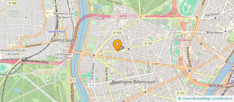 localisation de l'entreprise NEW LINK INC. à BOULOGNE-BILLANCOURT