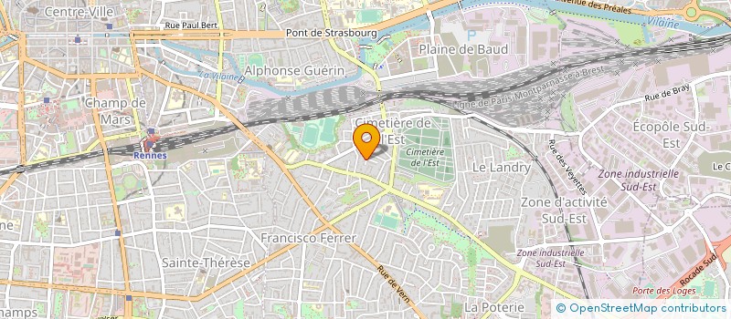 localisation de l'entreprise NEW LOGUP à BRUZ