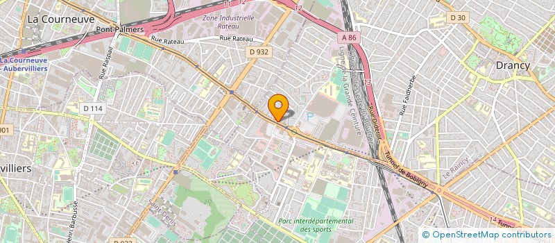 localisation de l'entreprise NEW LOOK à DRANCY