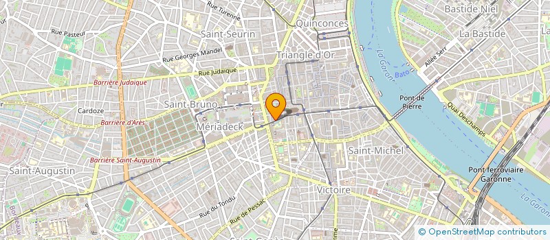 localisation de l'entreprise NEW LOOK  BORDEAUX