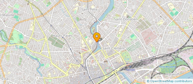 localisation de l'entreprise NEW-LOOK INVESTISSEMENTS à NANTES