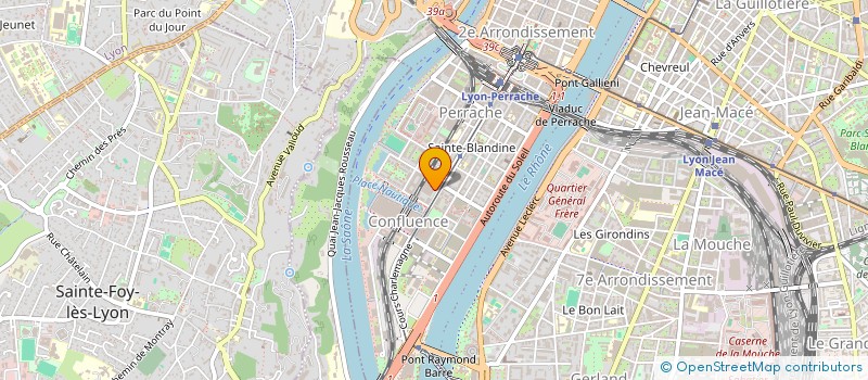localisation de l'entreprise NEW LOOK ZIRRUS PAILLASSE AMBULANT à LYON