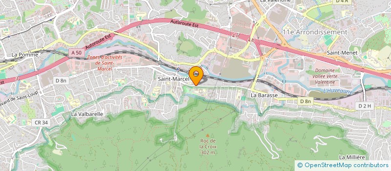 localisation de l'entreprise NEW LOU SOLEIL à MARSEILLE
