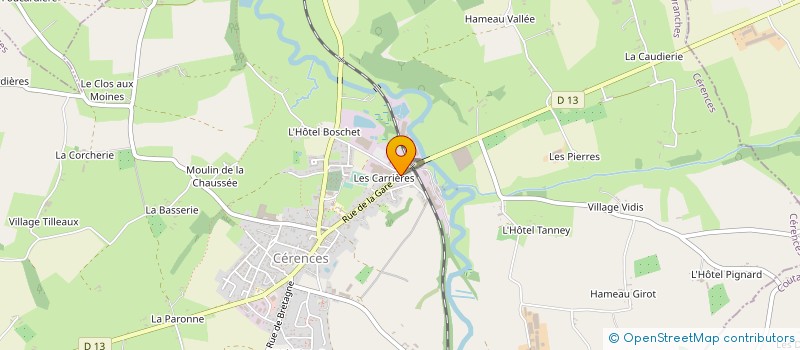 localisation de l'entreprise NEW MAISONNEUVE KEG  CERENCES