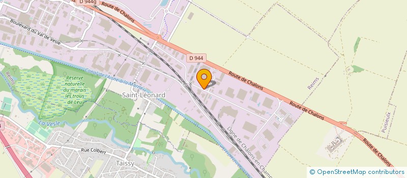 localisation de l'entreprise NEW MAT DISTRIBUTION SA à REIMS