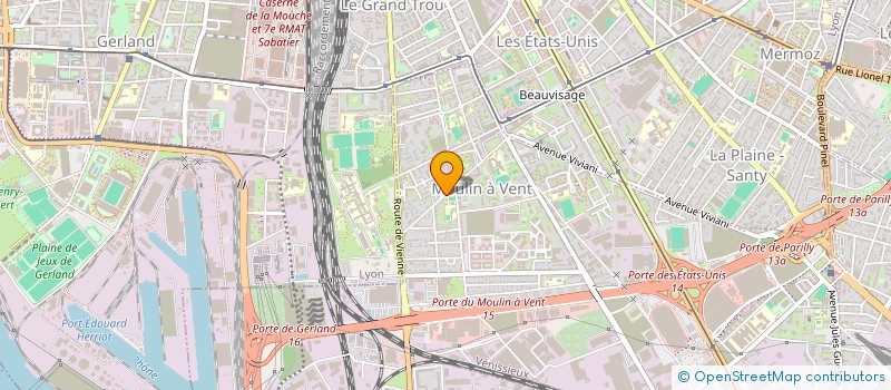 localisation de l'entreprise NEW MEDICAL SERVICES  VENISSIEUX