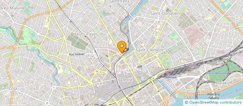 localisation de l'entreprise NEW MICRO à NANTES