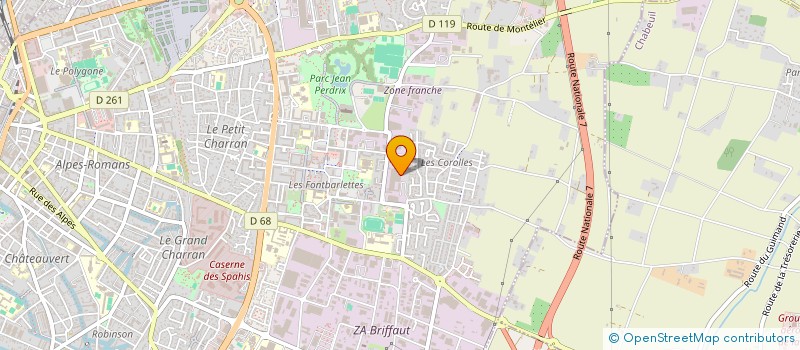 localisation de l'entreprise NEW MOBILE  VALENCE