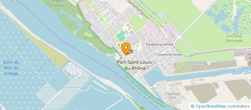 localisation de l'entreprise NEW'MODISSIMO à PORT-SAINT-LOUIS-DU-RHONE