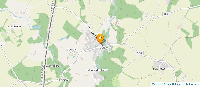 localisation de l'entreprise NEW MOOD  MARCAY