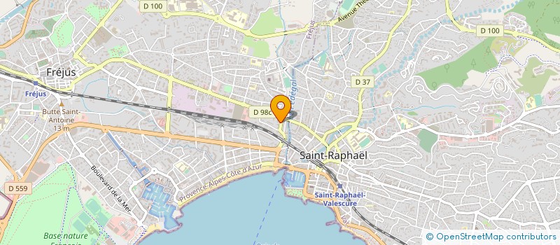 localisation de l'entreprise NEW MULTIMEDIA à FREJUS