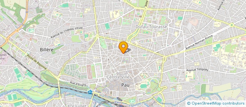 localisation de l'entreprise NEW NAAN TANDOORI 64 à PAU