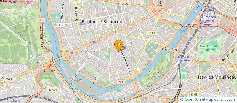 localisation de l'entreprise NEW NEXT à BOULOGNE BILLANCOURT