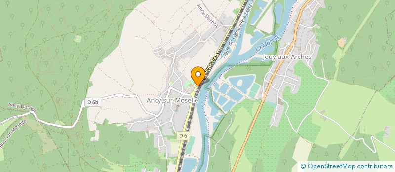 localisation de l'entreprise NEW OLD OBJET  VAUX