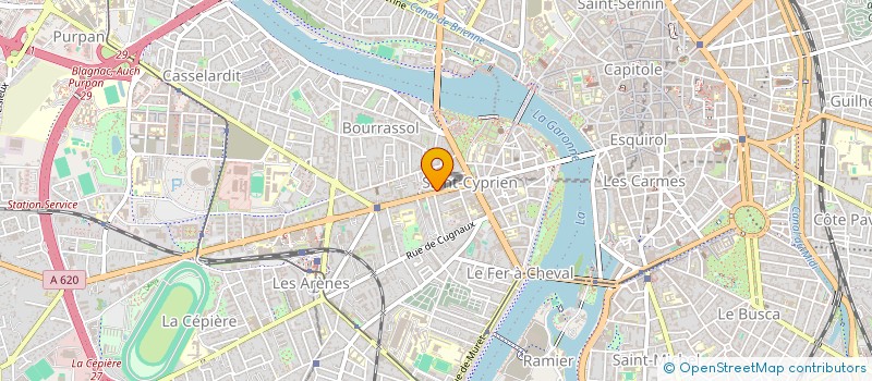 localisation de l'entreprise NEW OPTICA à TOULOUSE