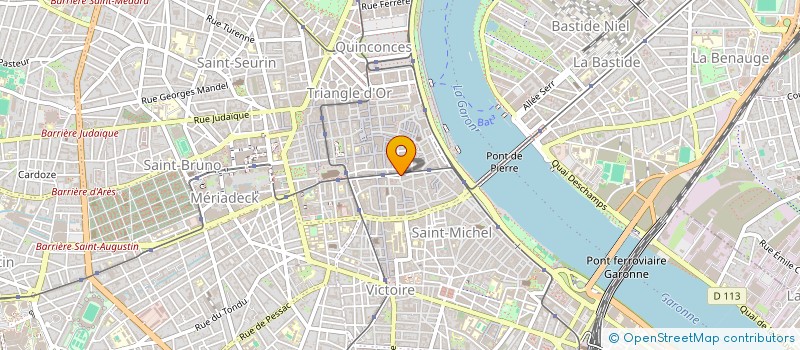 localisation de l'entreprise NEW ORDER à BORDEAUX
