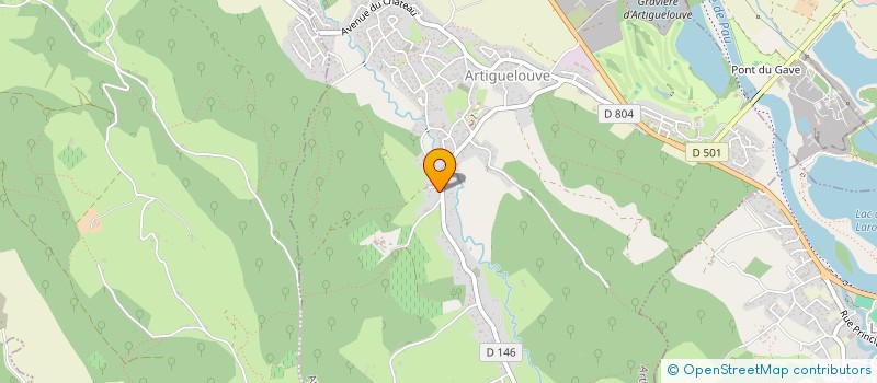 localisation de l'entreprise NEW ORLEANS 64 CULTURAL GROUP  ARTIGUELOUVE