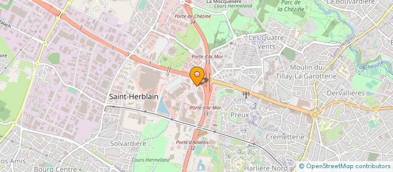 localisation de l'entreprise NEW OUEST à SAINT-HERBLAIN