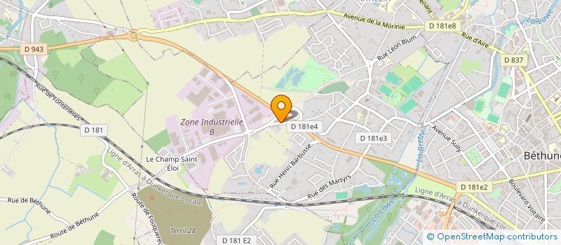 localisation de l'entreprise NEW PACK INTERNATIONAL à ANNEZIN