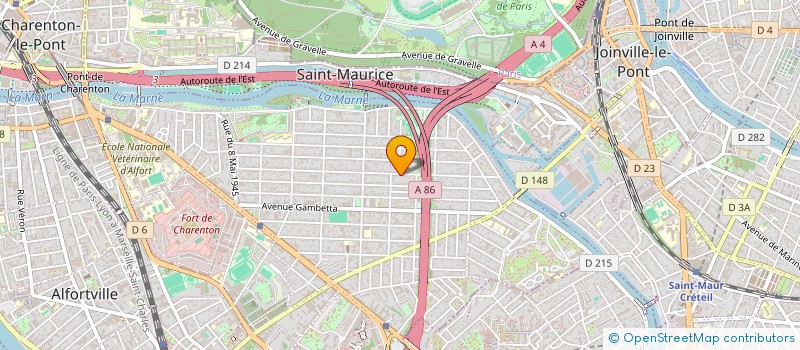 localisation de l'entreprise NEW PARK INVEST à MAISONS-ALFORT