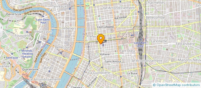 localisation de l'entreprise NEW-PART  LYON 3EME