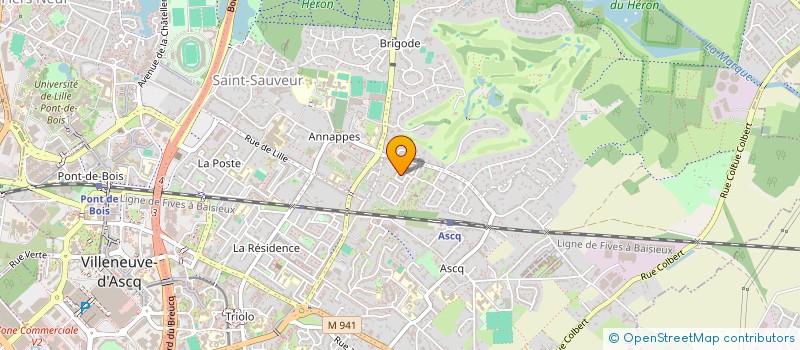 localisation de l'entreprise NEW PARTNERS SARL  VILLENEUVE-D'ASCQ