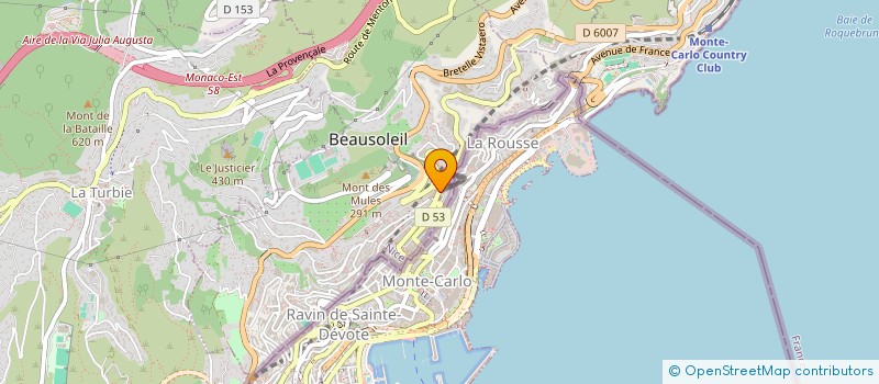 localisation de l'entreprise NEW PATH SOCCER  BEAUSOLEIL