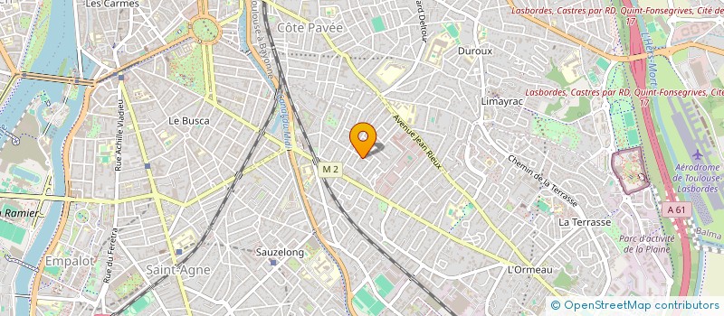 localisation de l'entreprise NEW PEAK à TOULOUSE