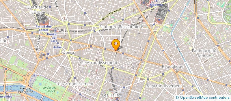 localisation de l'entreprise NEW PEERS  PARIS