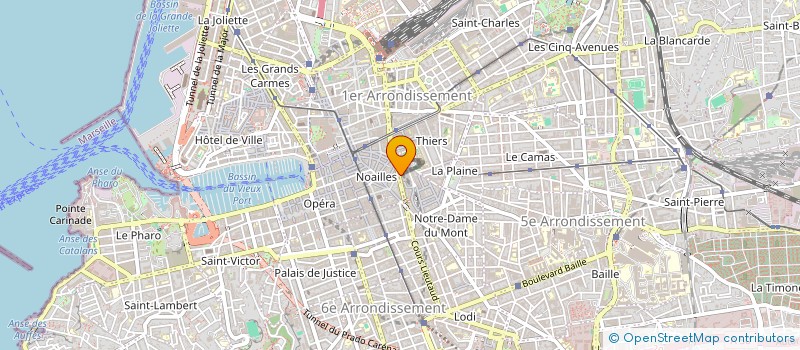localisation de l'entreprise NEW PEINTURE à MARSEILLE