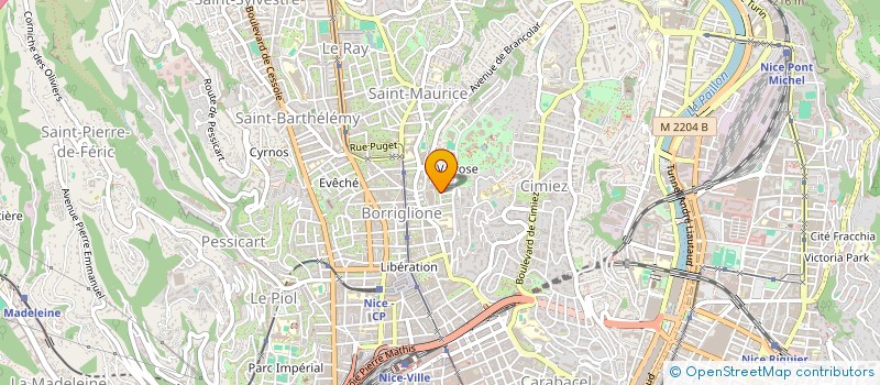 localisation de l'entreprise NEW PLANET  NICE