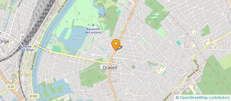 localisation de l'entreprise NEW POTS à DRAVEIL