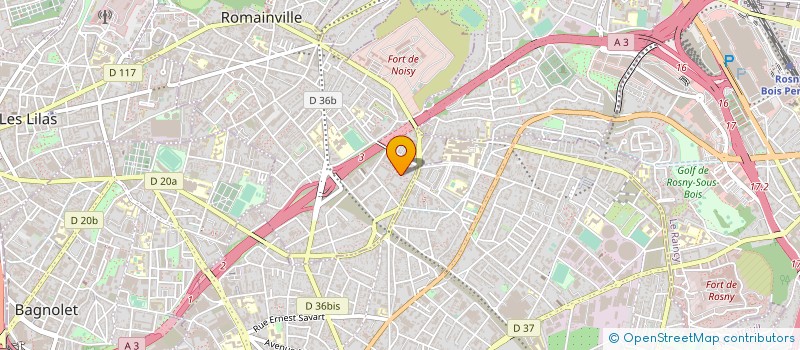 localisation de l'entreprise NEW POWER TECH à ROMAINVILLE