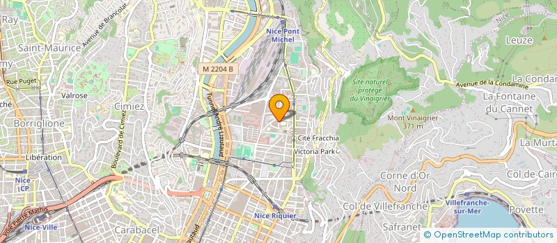 localisation de l'entreprise NEW PRIVATE SECURITY à NICE