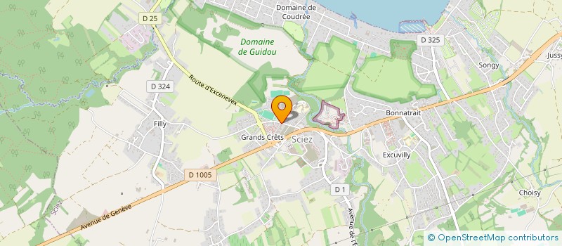 localisation de l'entreprise NEW PROJECT  SCIEZ